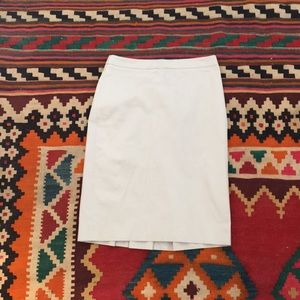 Light grey pencil skirt